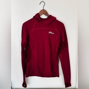 Chlorophylle Pink/Burgundy Large Women hoody